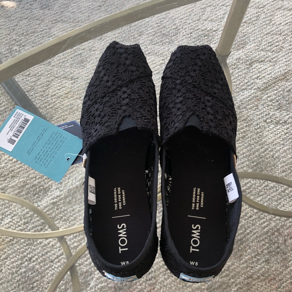 Black Floral Lace CloudBound Women's Classics.